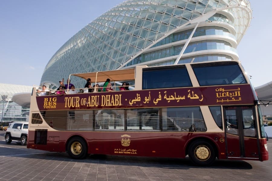 sightseeing bus