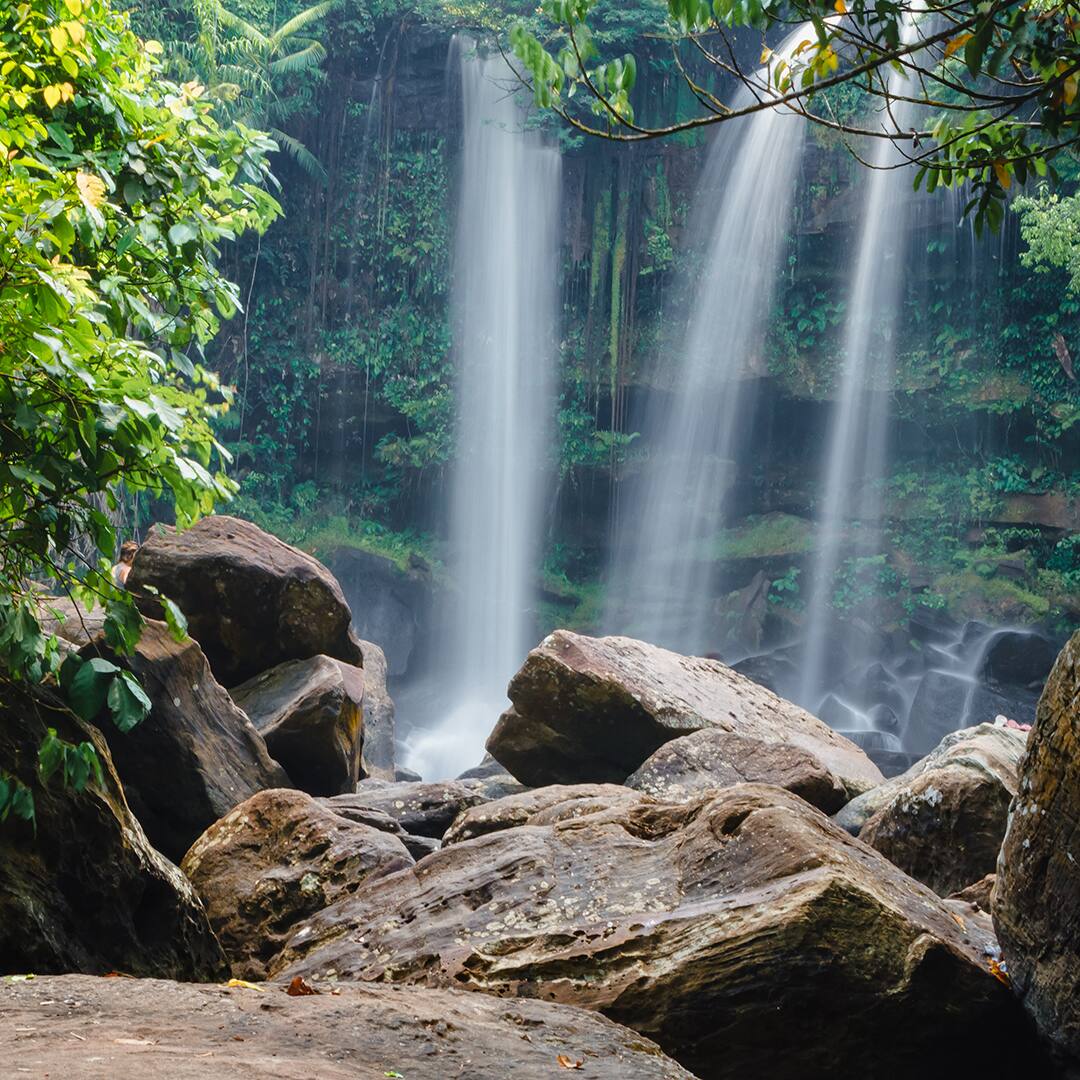 Phnom Kulen National Park Waterfalls