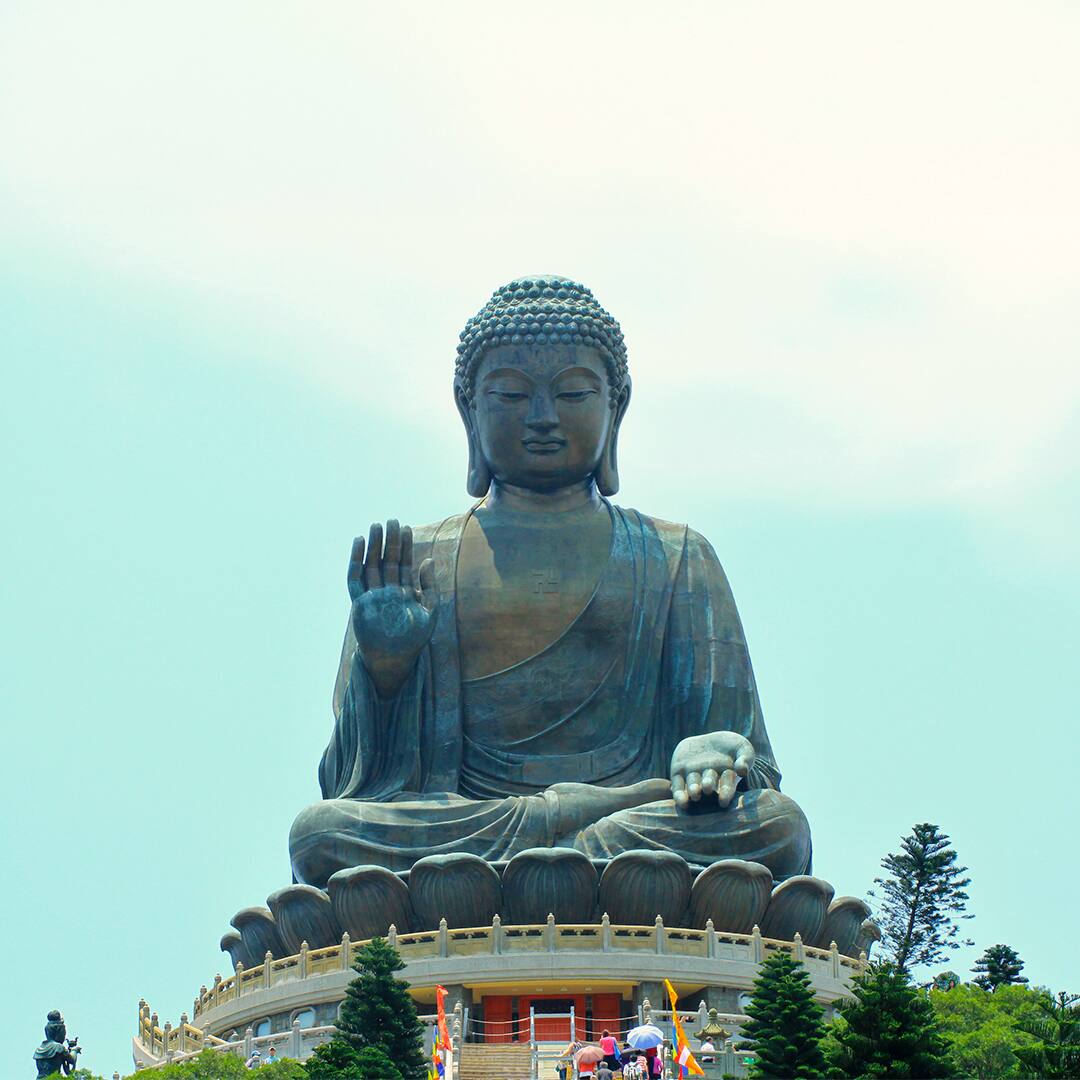 Big Buddha, Lantau Island - Hongkong