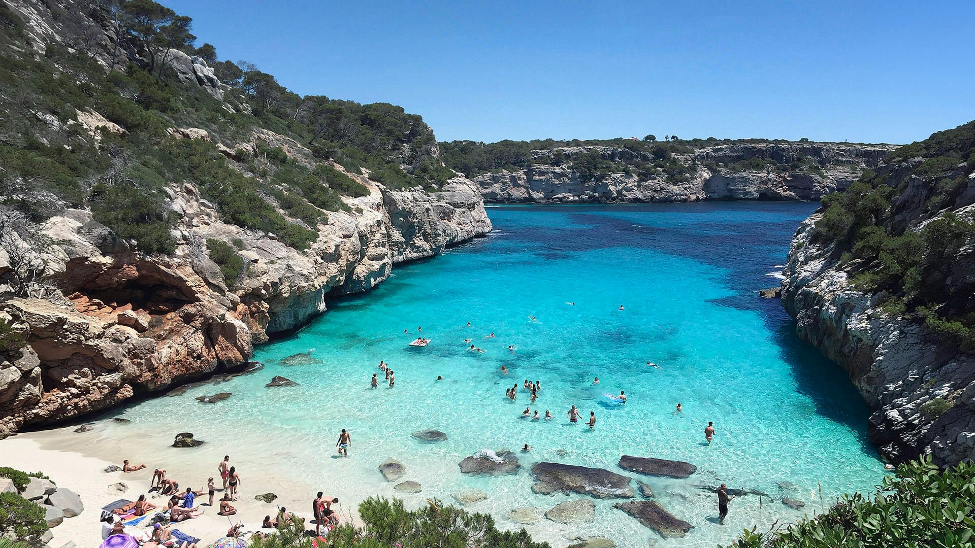 Caló des Moro, Majorca, Balearic islands (Spain)