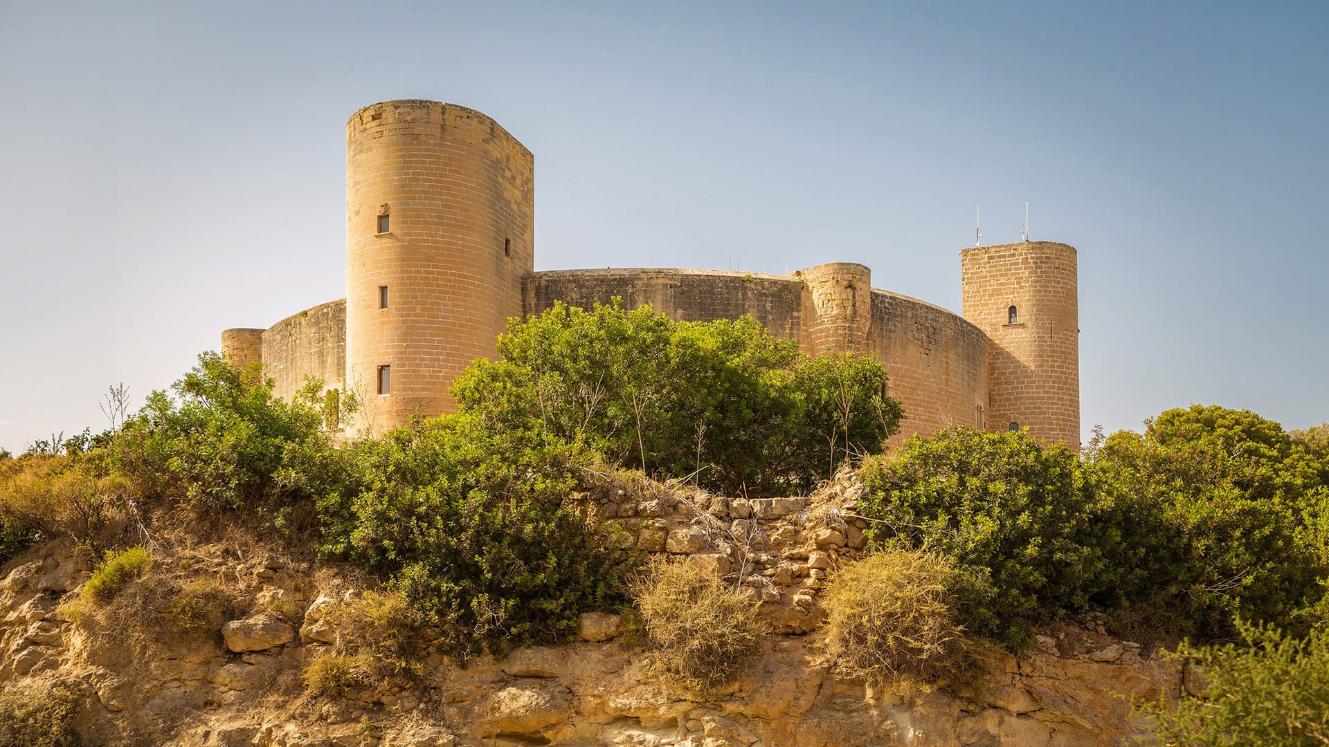 Castell de Bellver Fortress, Palma, Majorca, Spain