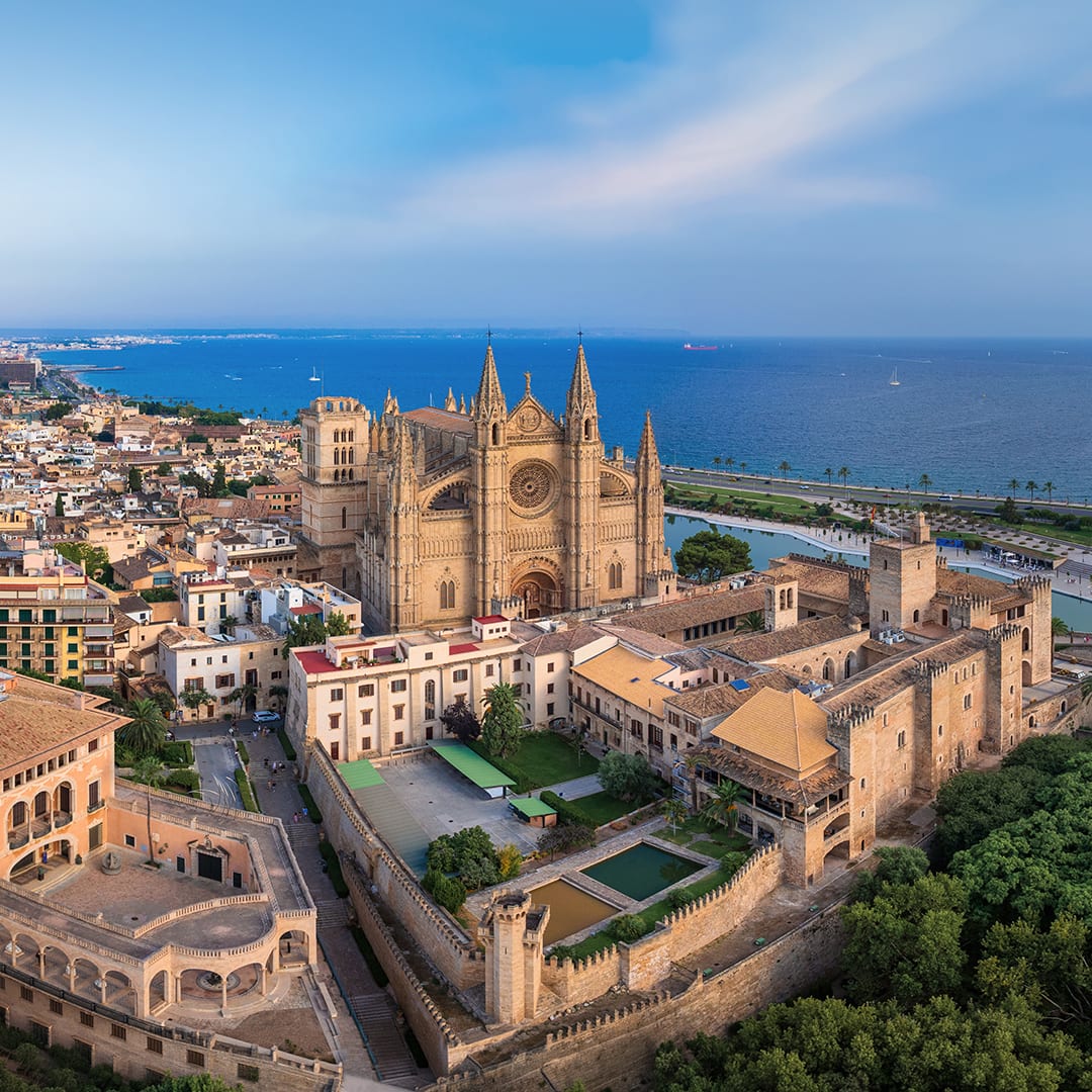 Palma de Mallorca Cathedral of Santa Maria of Palma La Seu Majorca Spain