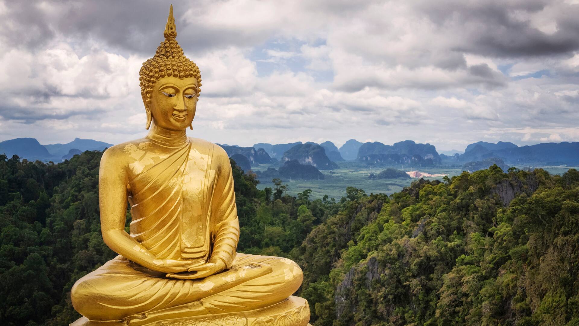 Golden Buddha - Tiger Cave Temple