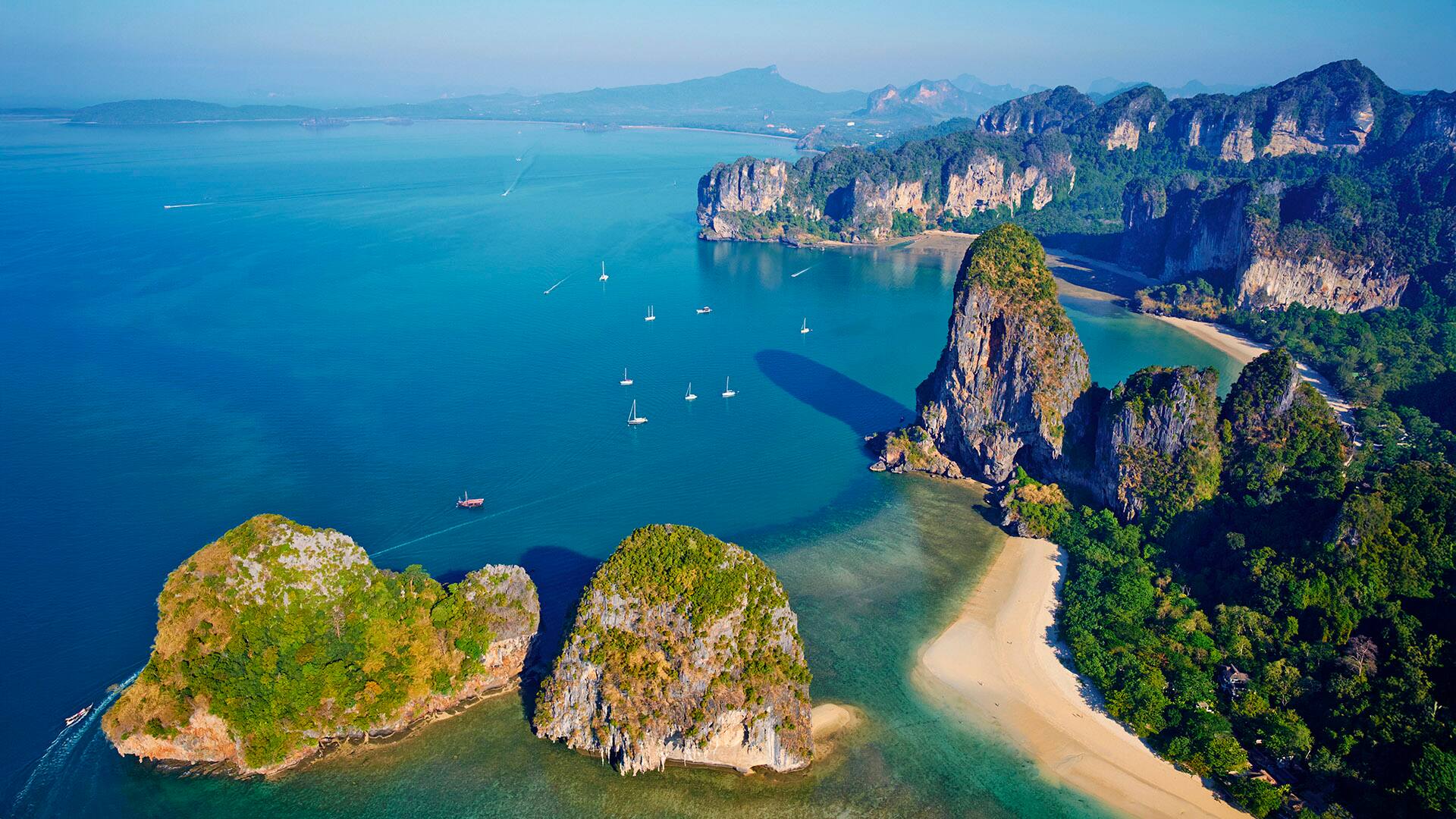 Thailand, Krabi province, Railay beach