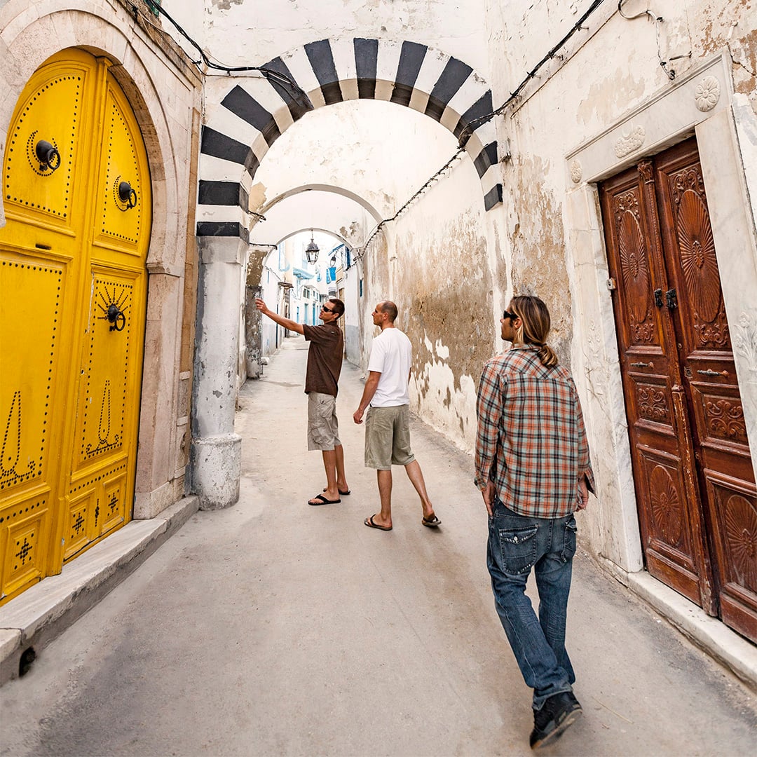Inside the Medina of Tunis