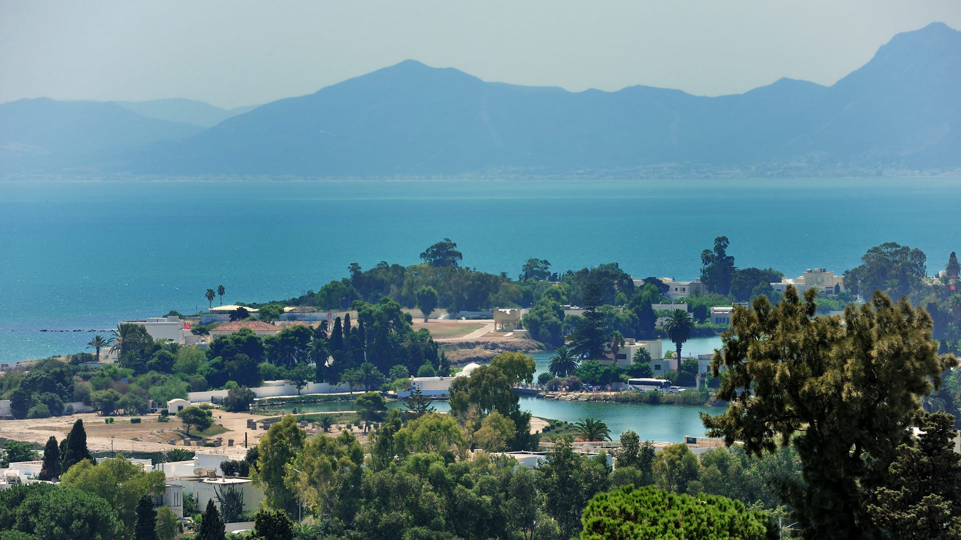 Carthage, the acropolium (Cathedral of St Louis) on Byrsa Hill