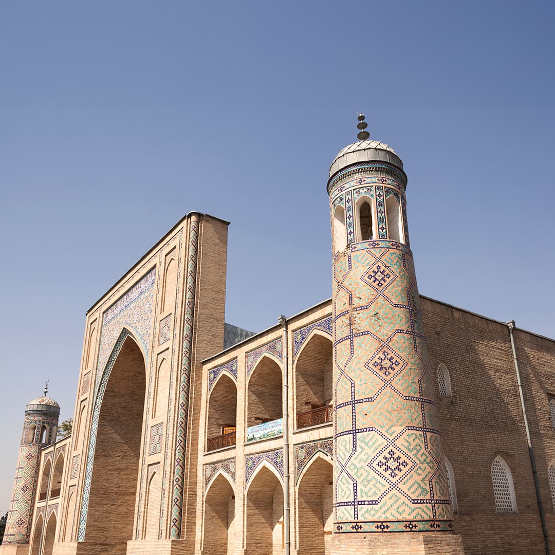 Kukeldash Madrasah, also known as Kukaldosh Madrasah, Tashkent, Uzbekistan