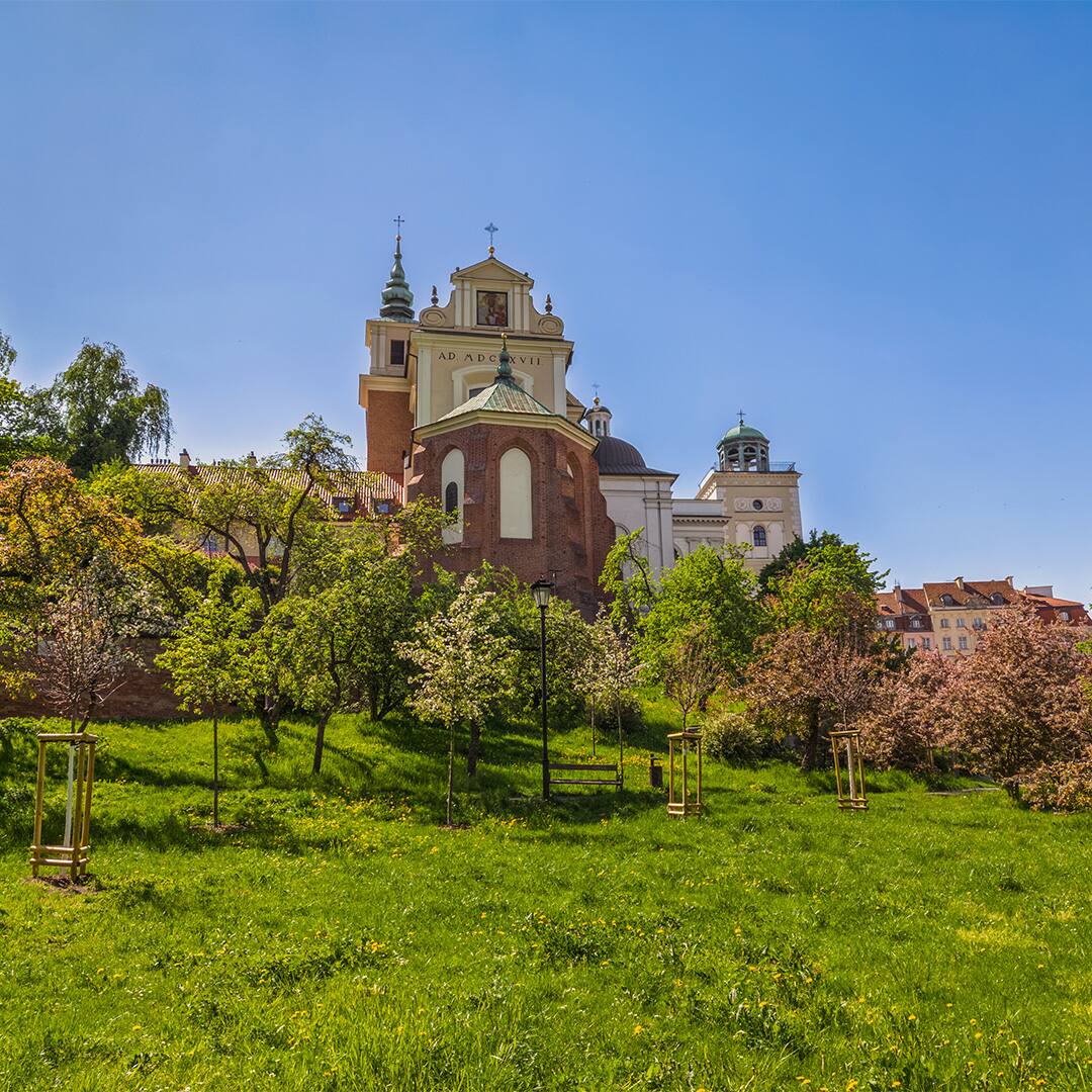 St. Anne's Church in Warsaw, Poland