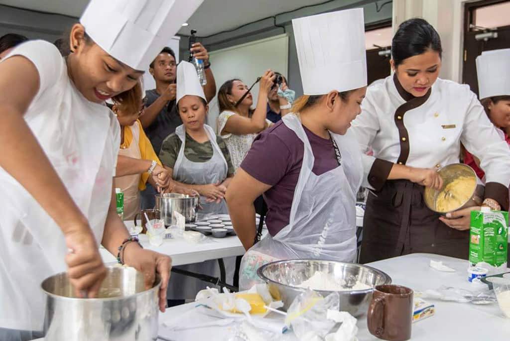 Etihad Bakery initiative for disadvantaged women in the Philippines