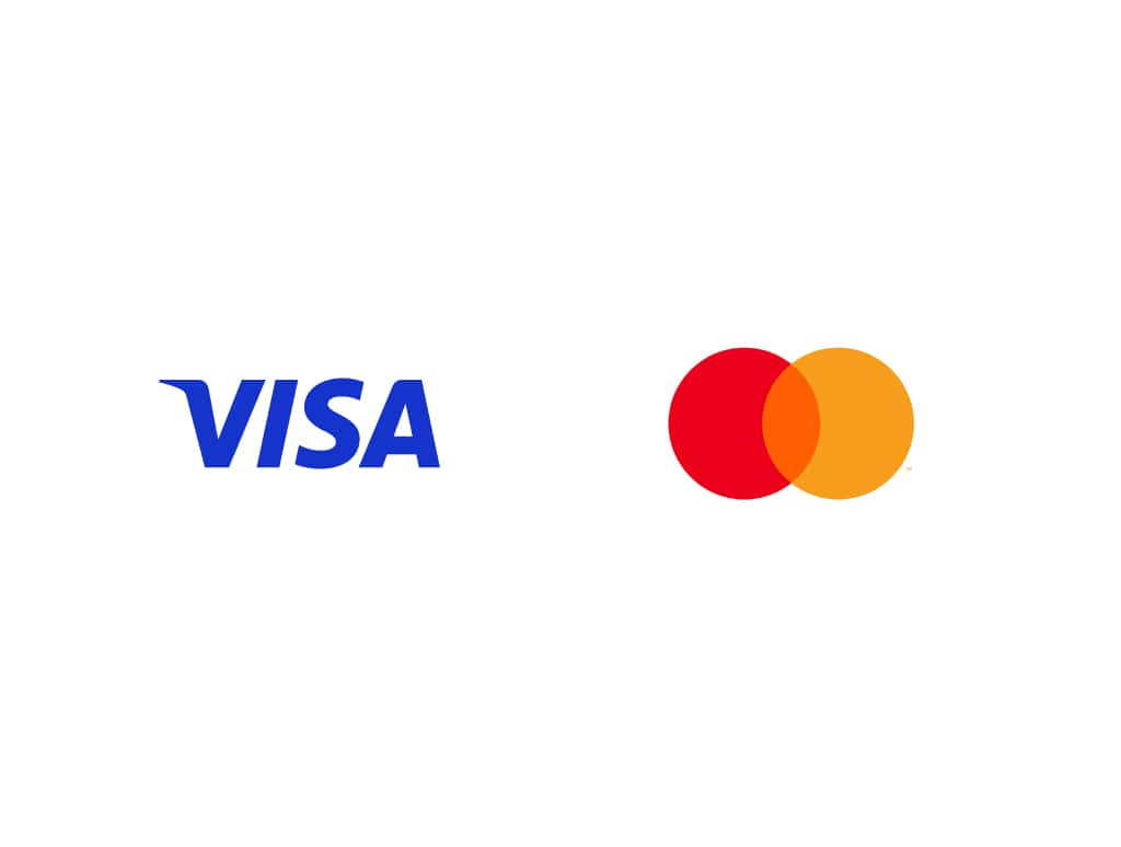 Pay in instalments with Visa or Mastercard