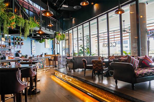 coya abu dhabi sitting area