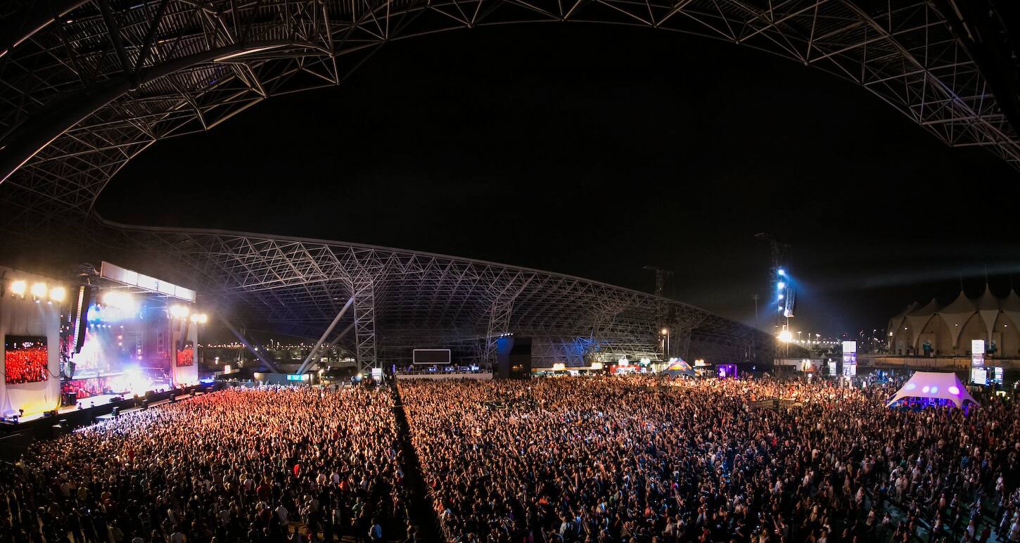 abu dhabi f1 after race concert