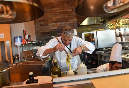 w h hotel chef cooking