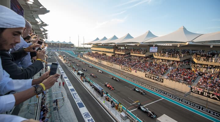 Yas Marina circuit Abu Dhabi