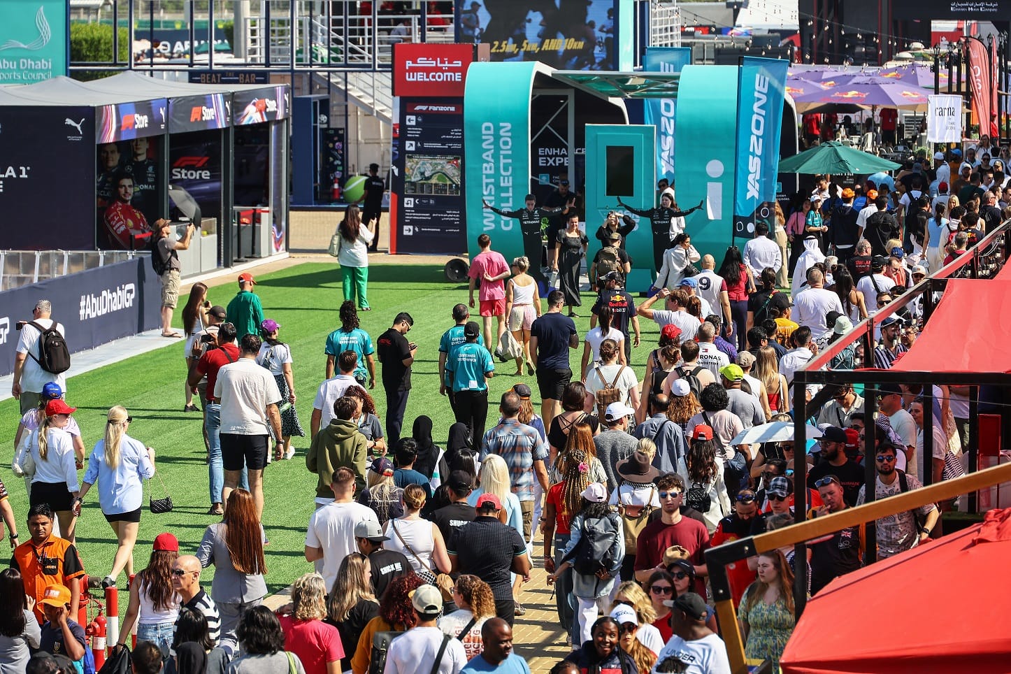 What’s included with my Abu Dhabi Grand Prix tickets?