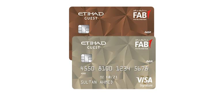 FAB Etihad Guest Debit Cards