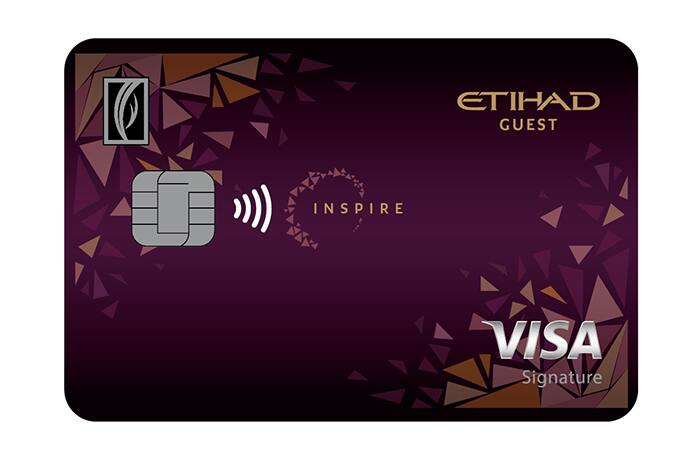Emirates NBD Etihad Guest Inspire Visa Credit Card
