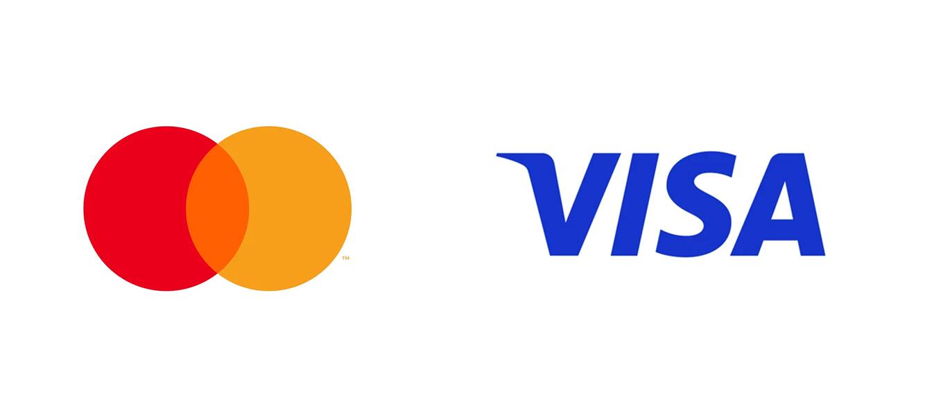 Pay in instalments with Visa or Mastercard