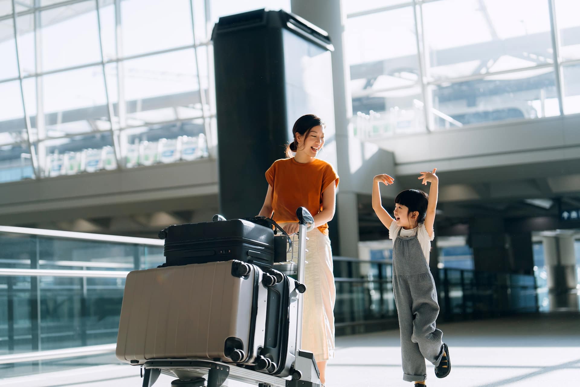 Baggage and pushchairs