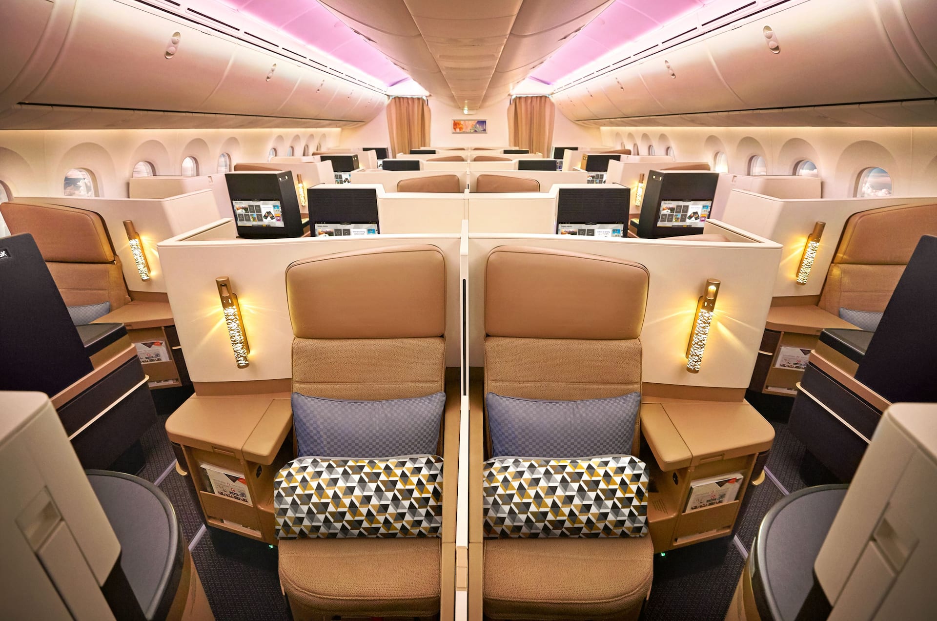 Our cabins: Fly in comfort, arrive in style
