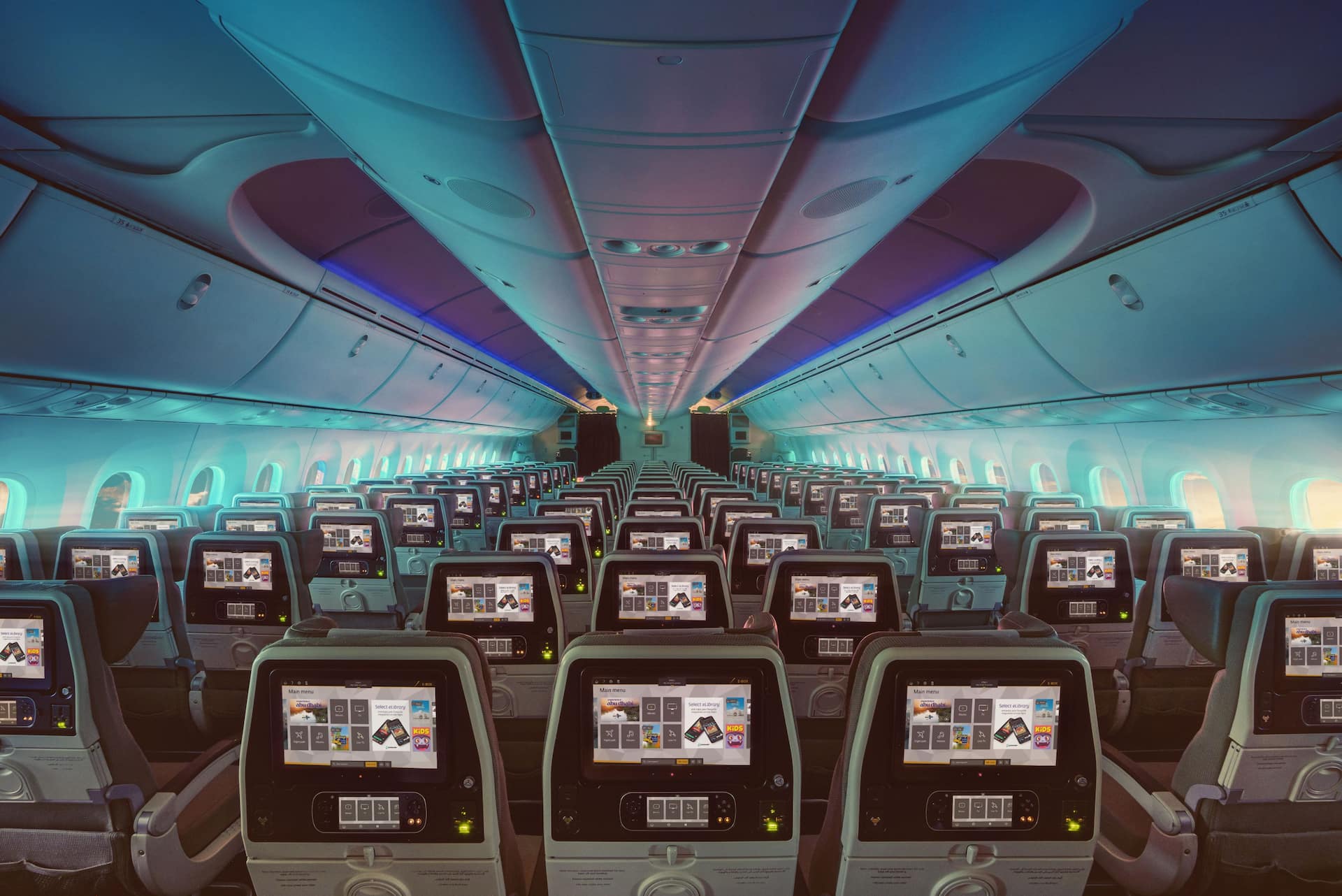 Our cabins: Fly in comfort, arrive in style