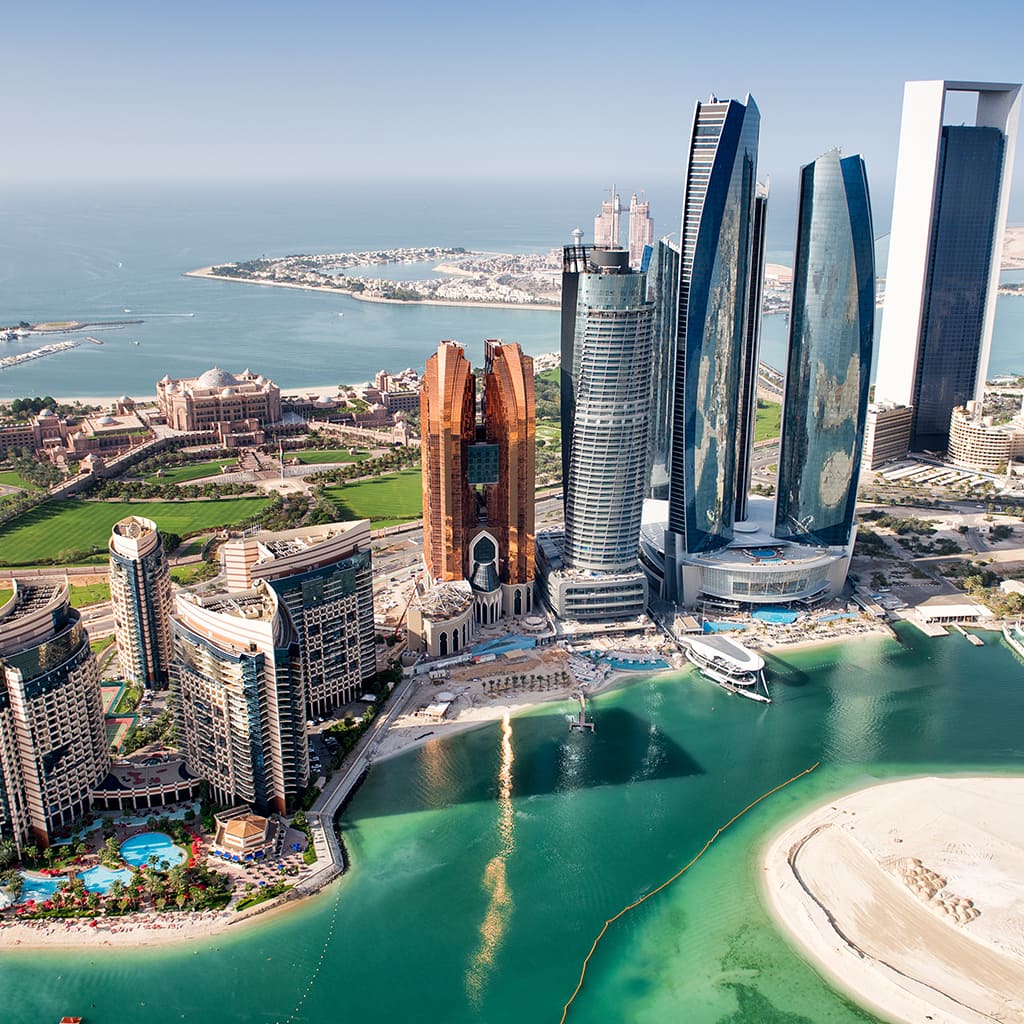 Stop over in Abu Dhabi