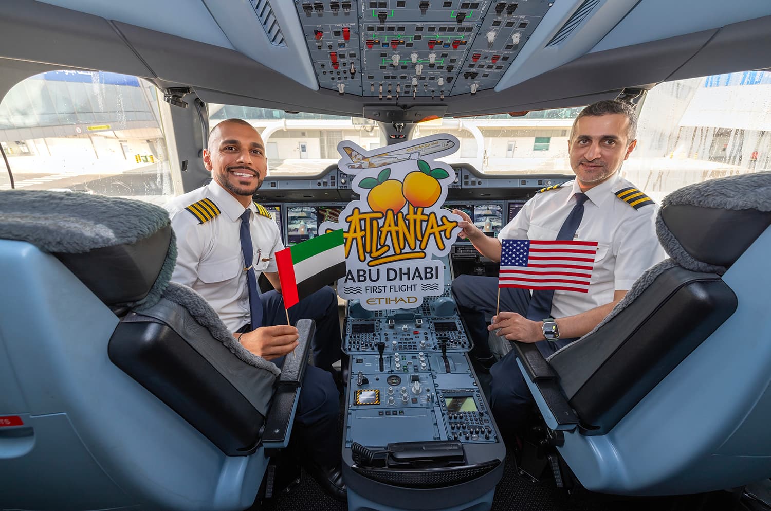 Etihad Airways Celebrates First Flight to Atlanta