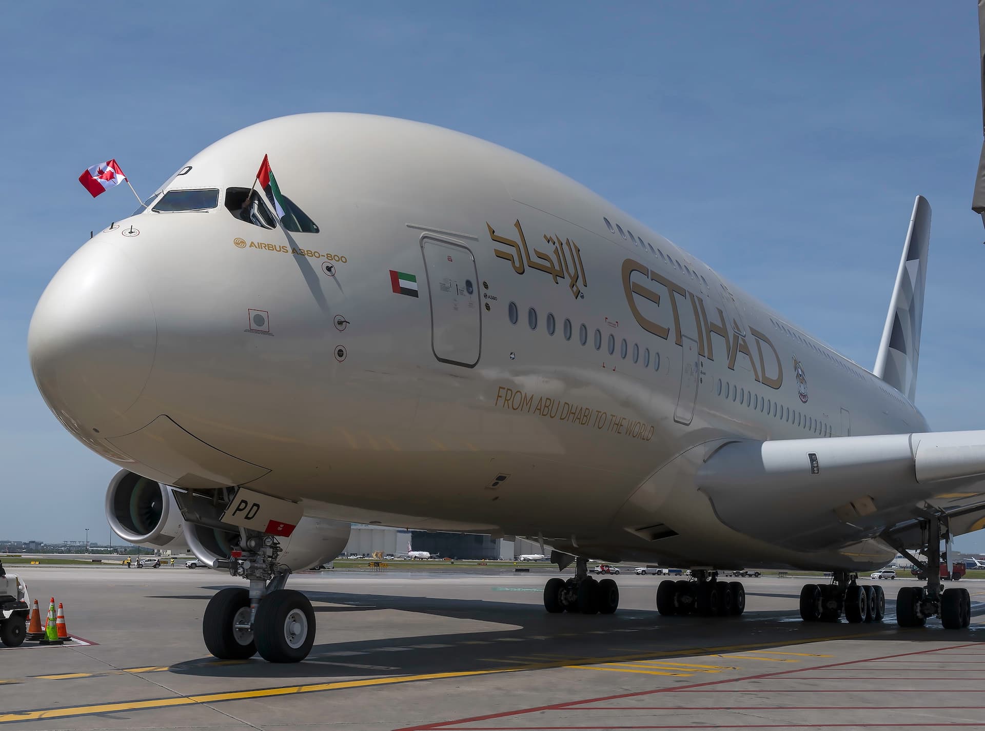 Etihad touches down with daily A380 flights to Toronto