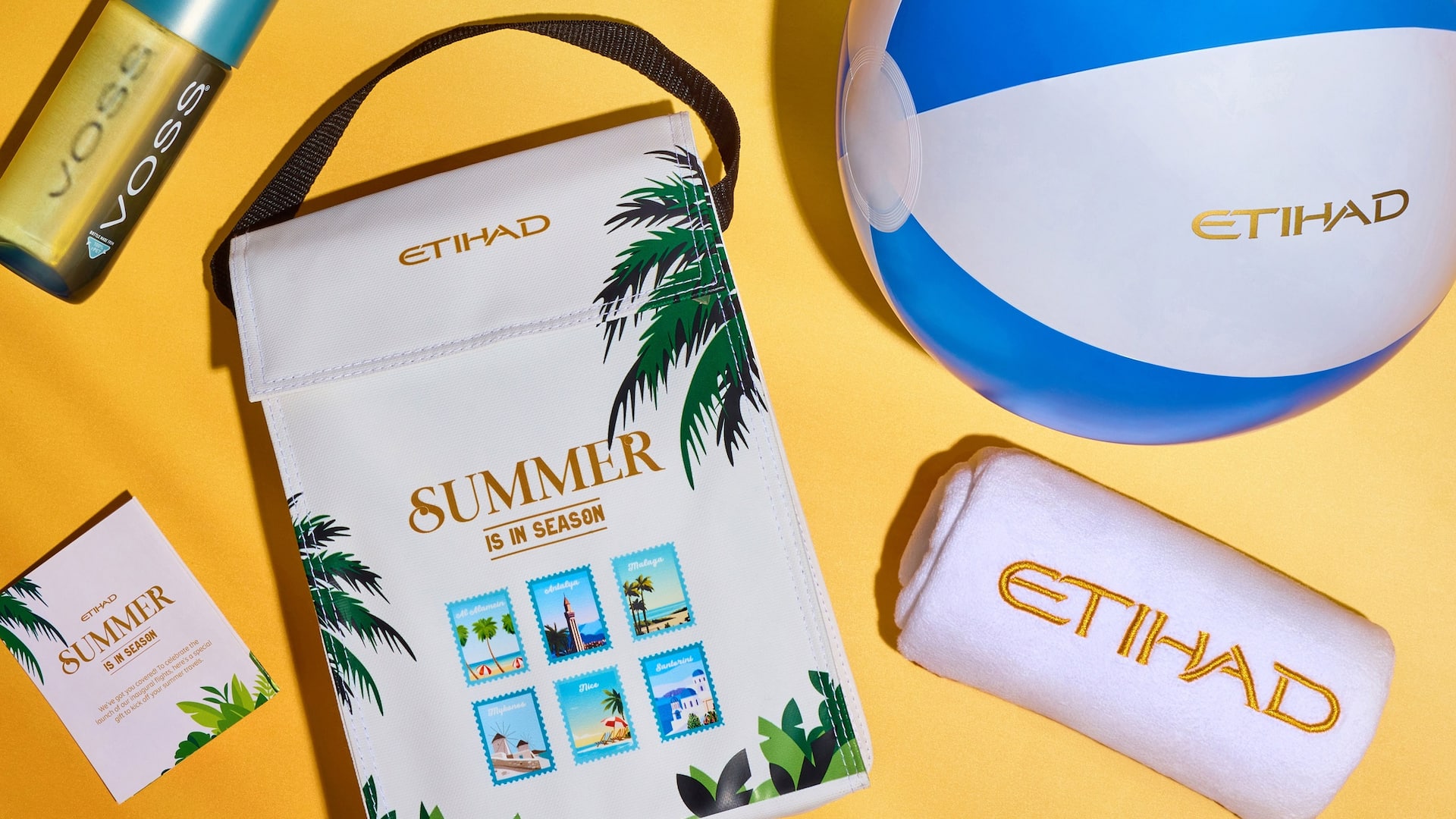 Summer is in season and Etihad Airways is bringing the heat