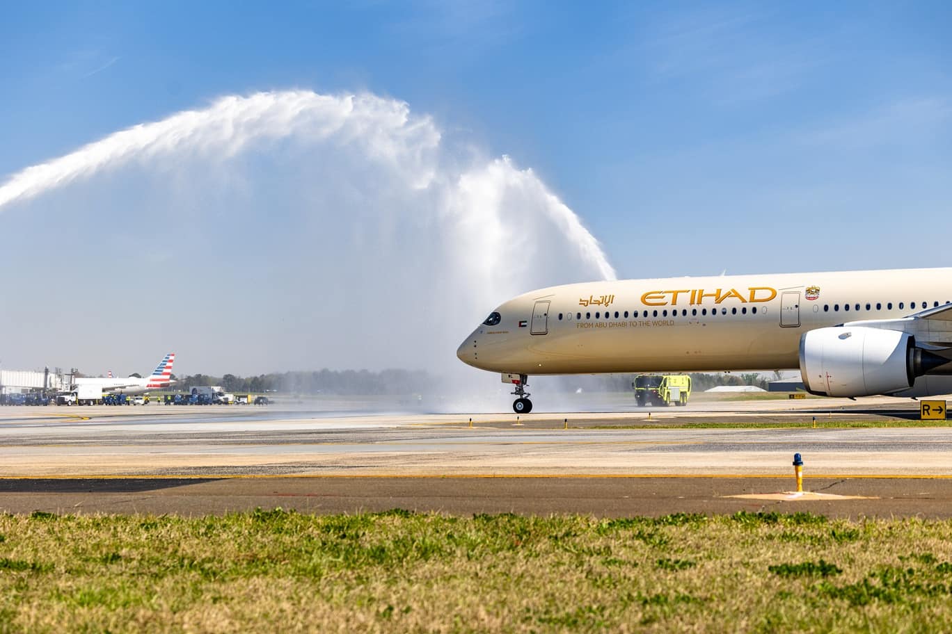 Etihad Airways Launches First Service to Charlotte with State-of-the-Art A350