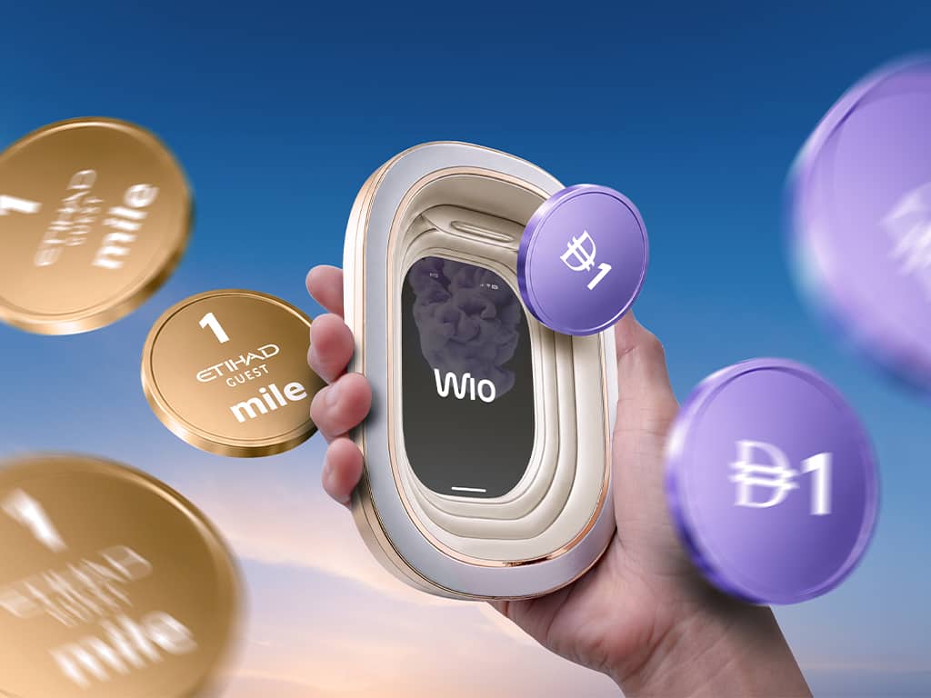 Turn Wio savings into miles