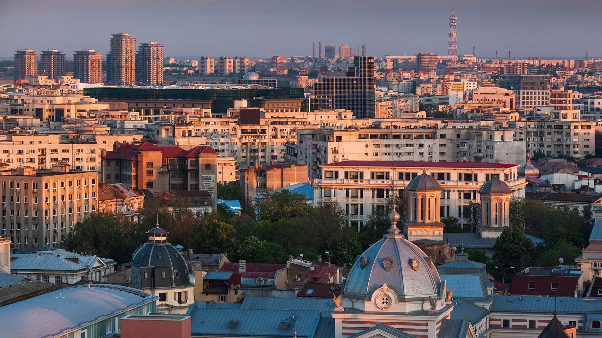 Bucharest in Romania
