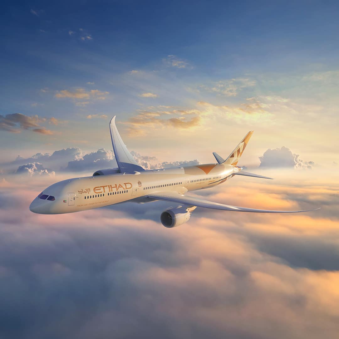 B787 Etihad plane