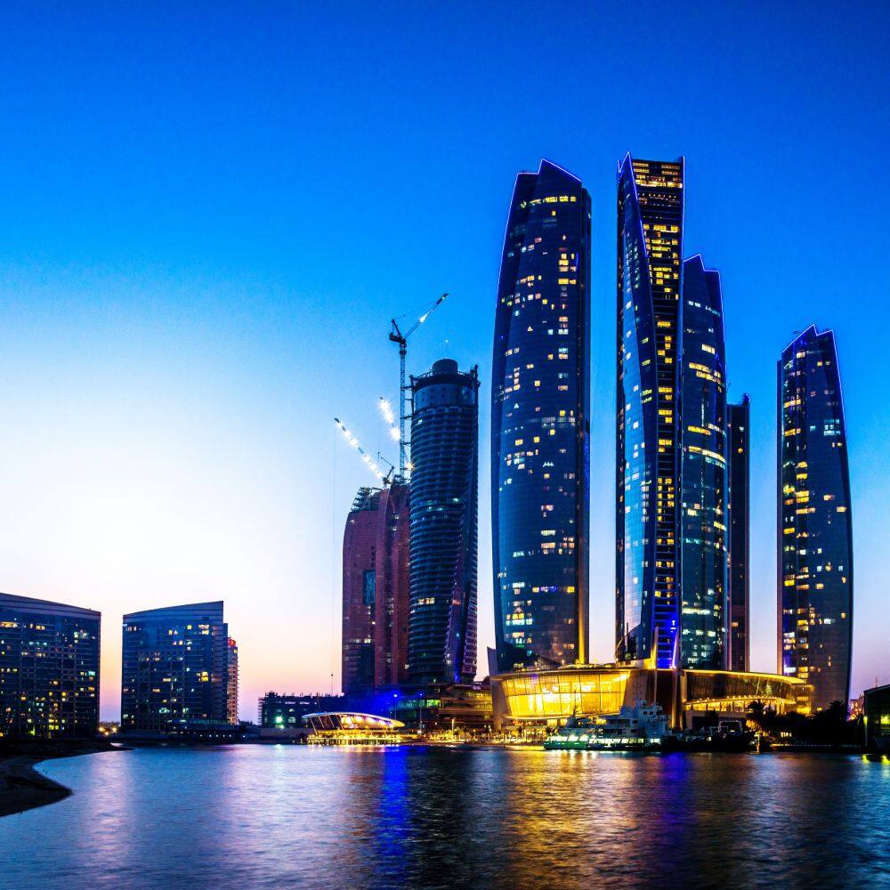 skyscrapers in abu dhabi 