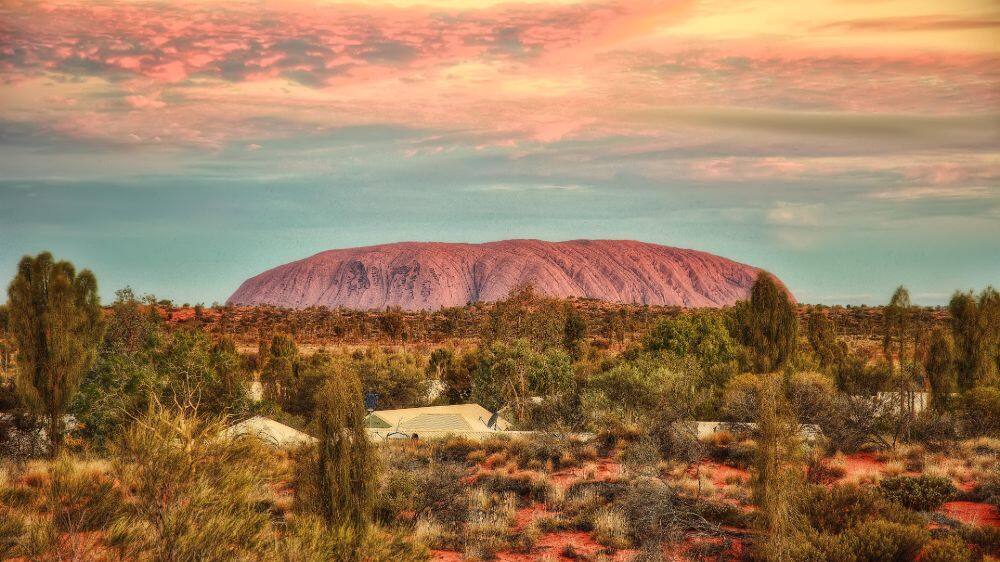 view of the outback australia 
