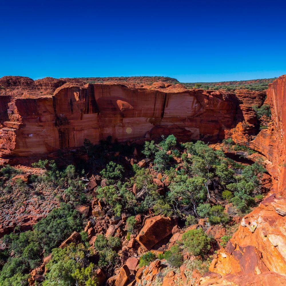 rock formation in the australian outback 