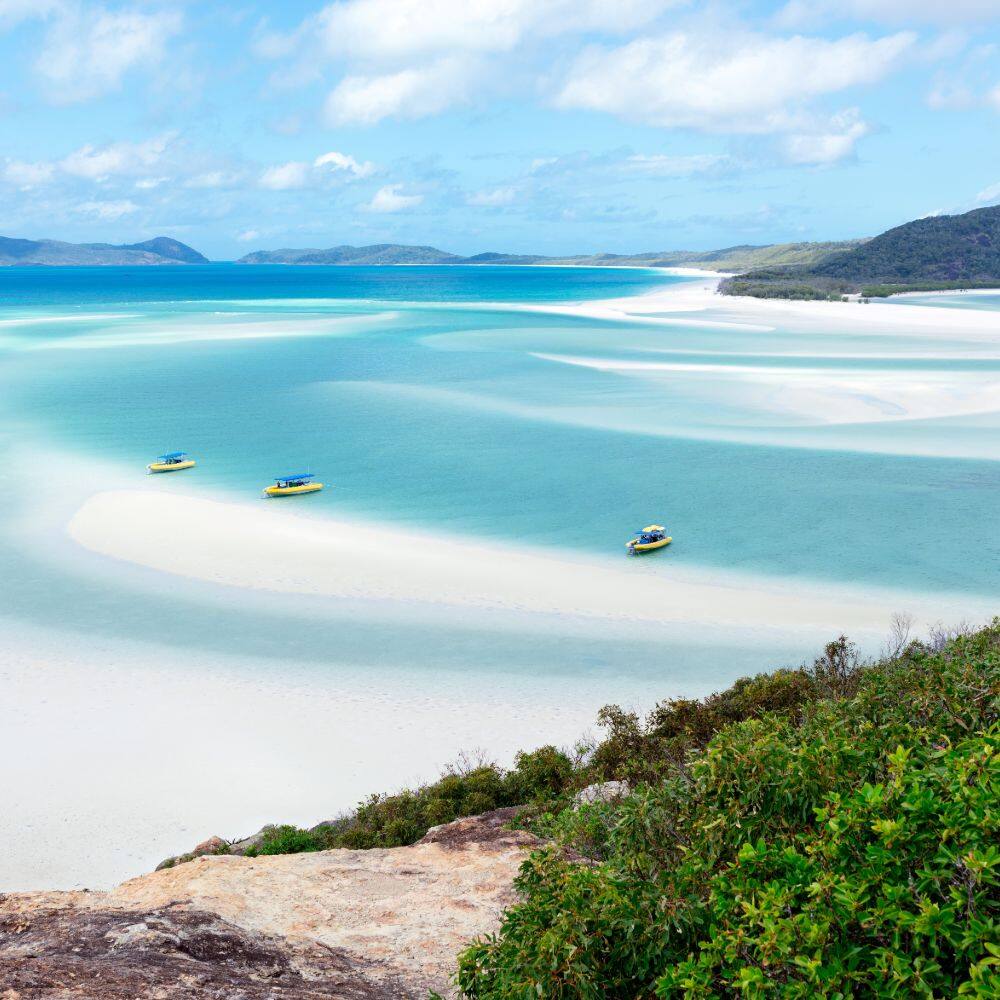 whitehaven beach whitsunday island australia 