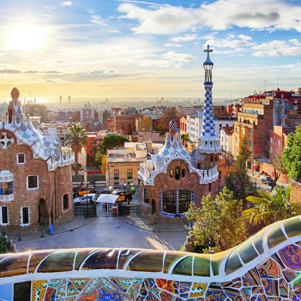 barcelona skyline