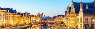 belgium ghent canal