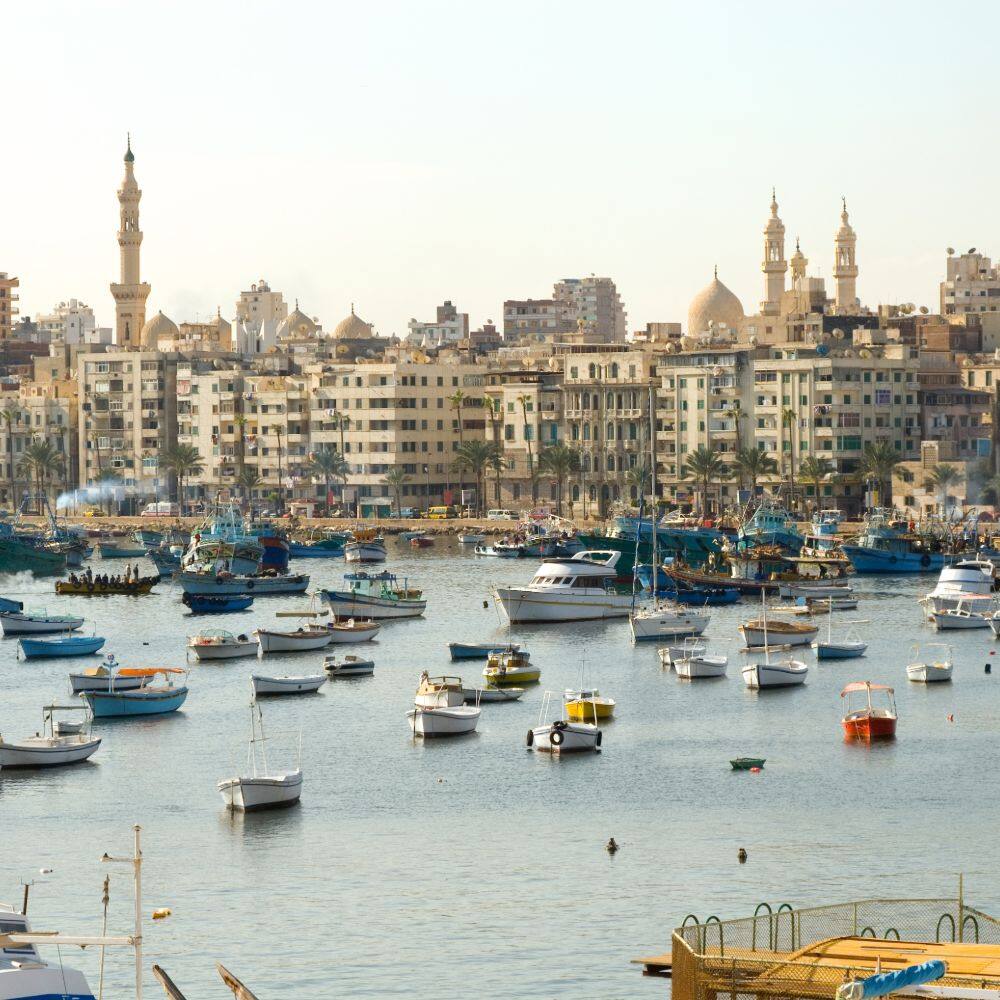 seaside view of egypt