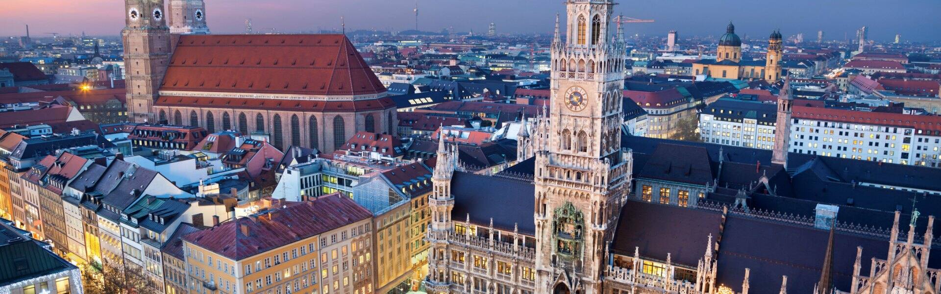munich old town skyline