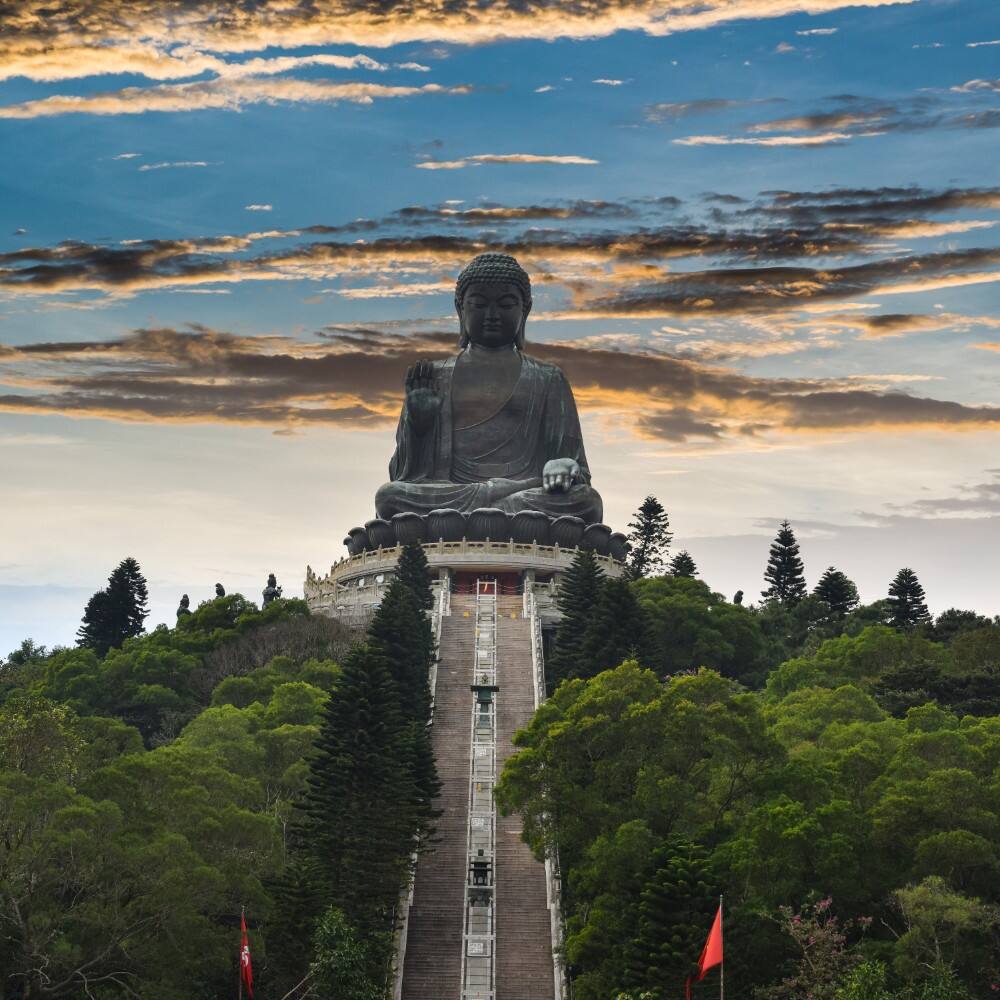 big buddha ngong ping lantau island hong kong