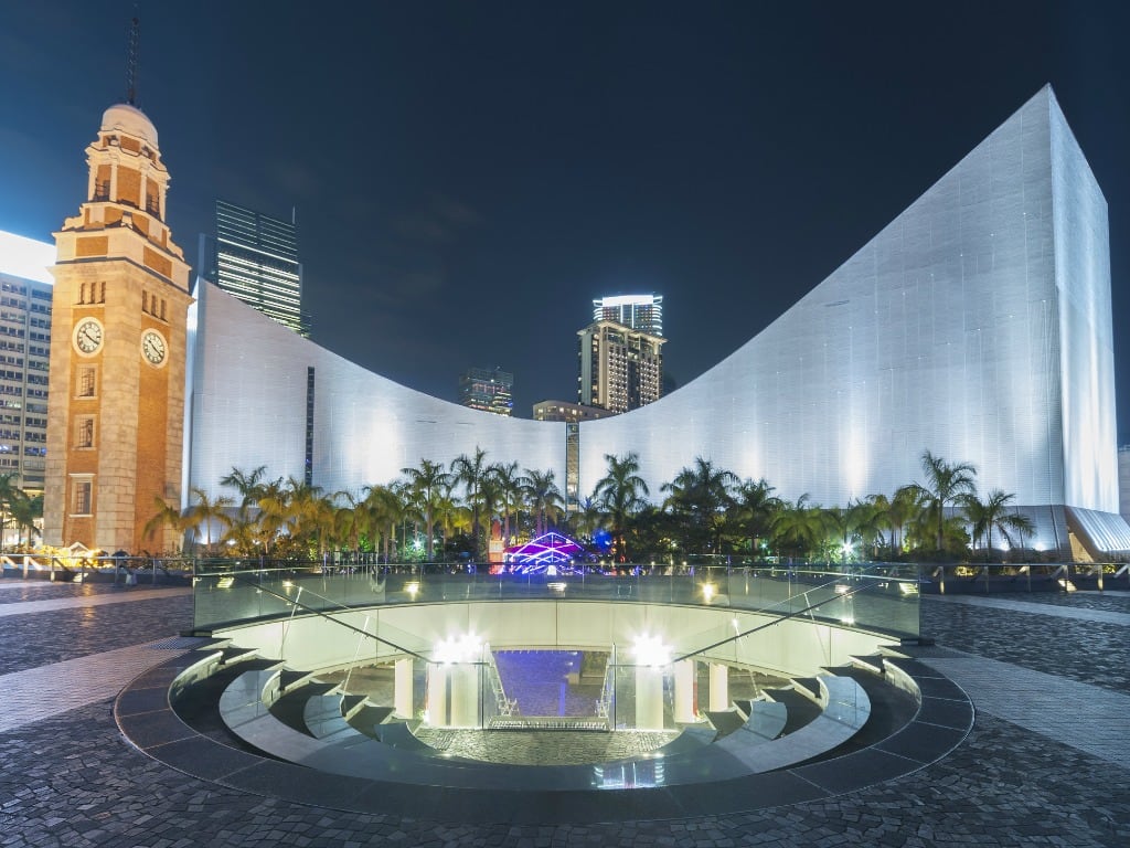 the old clock tower in hong kong