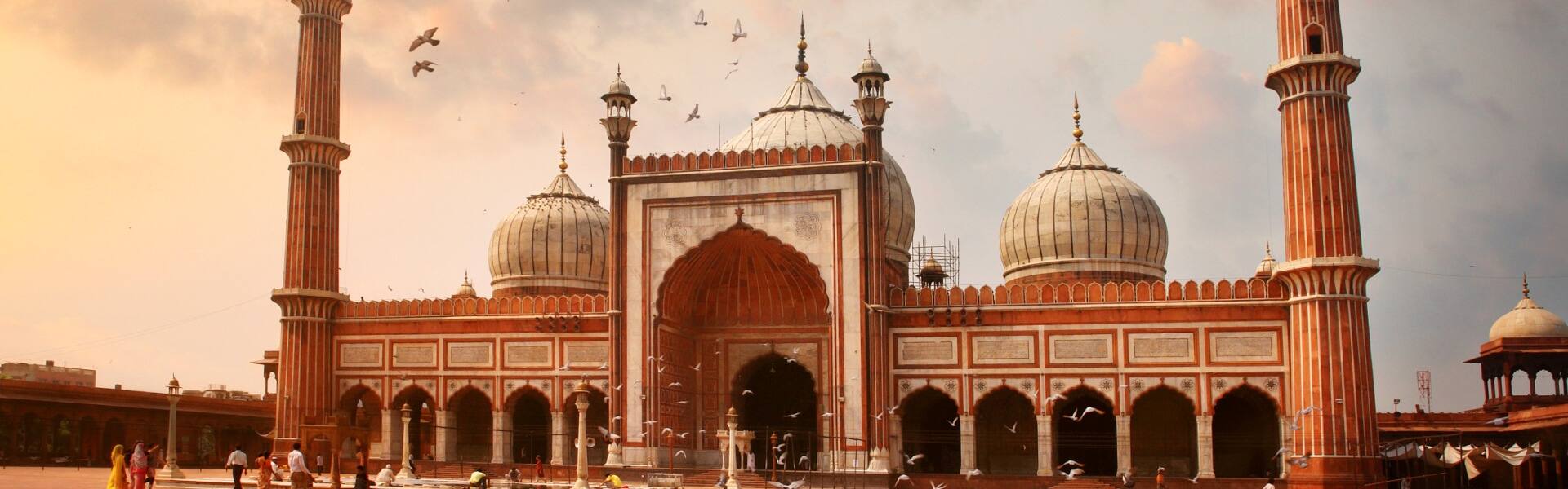 the jama masjid mosque in delhi