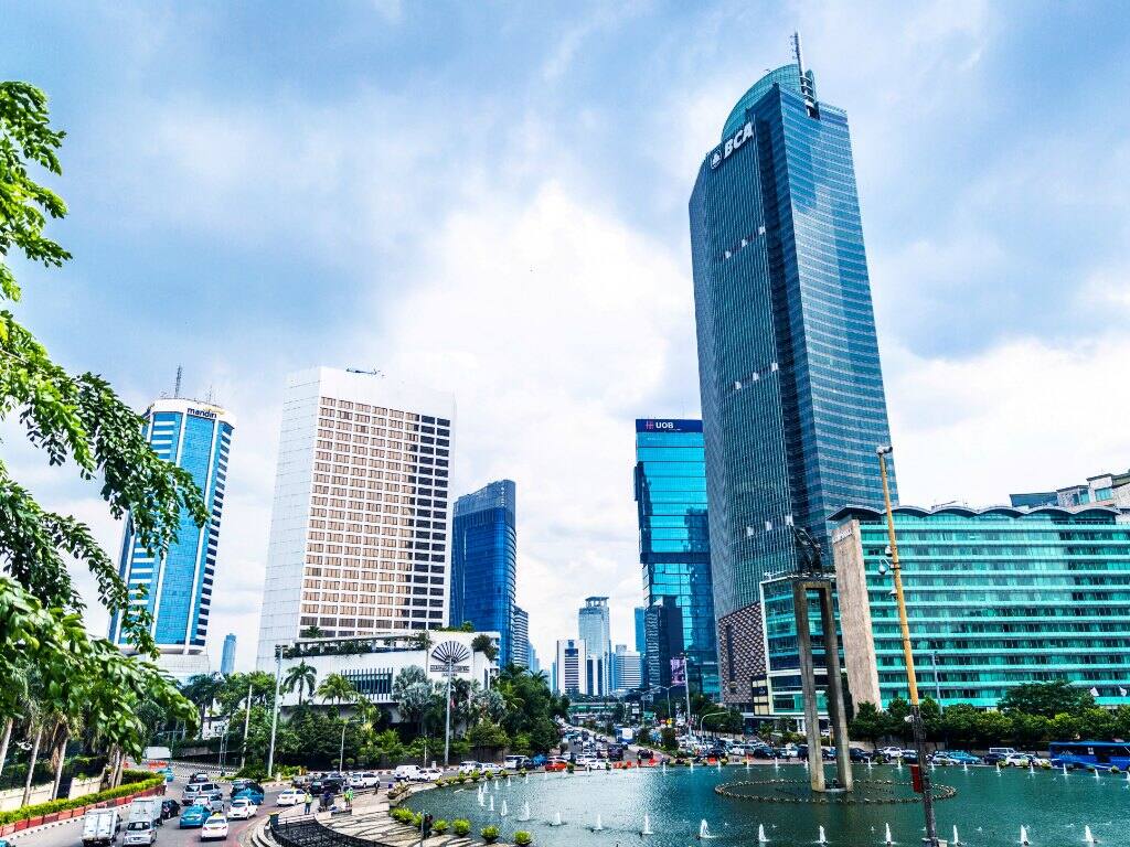 image of jakarta cityscape in indonesian capital