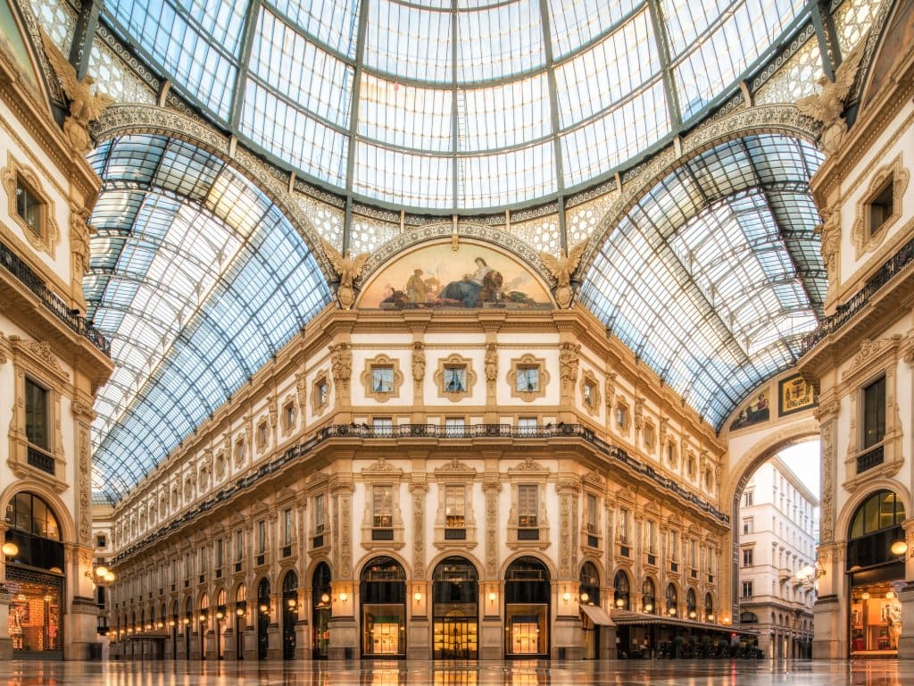 milan shopping centre