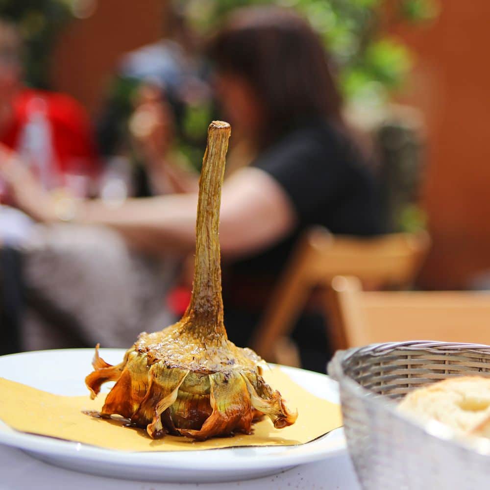 fried artichoke rome