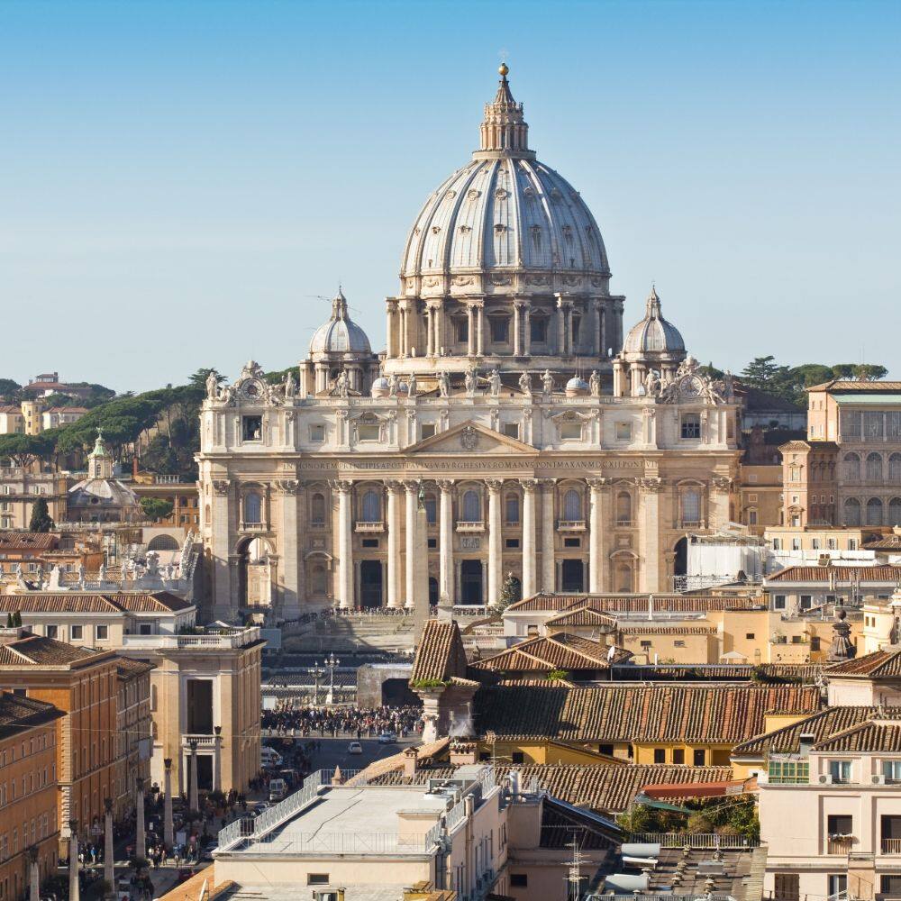 view of the vatican on a sunny day rome