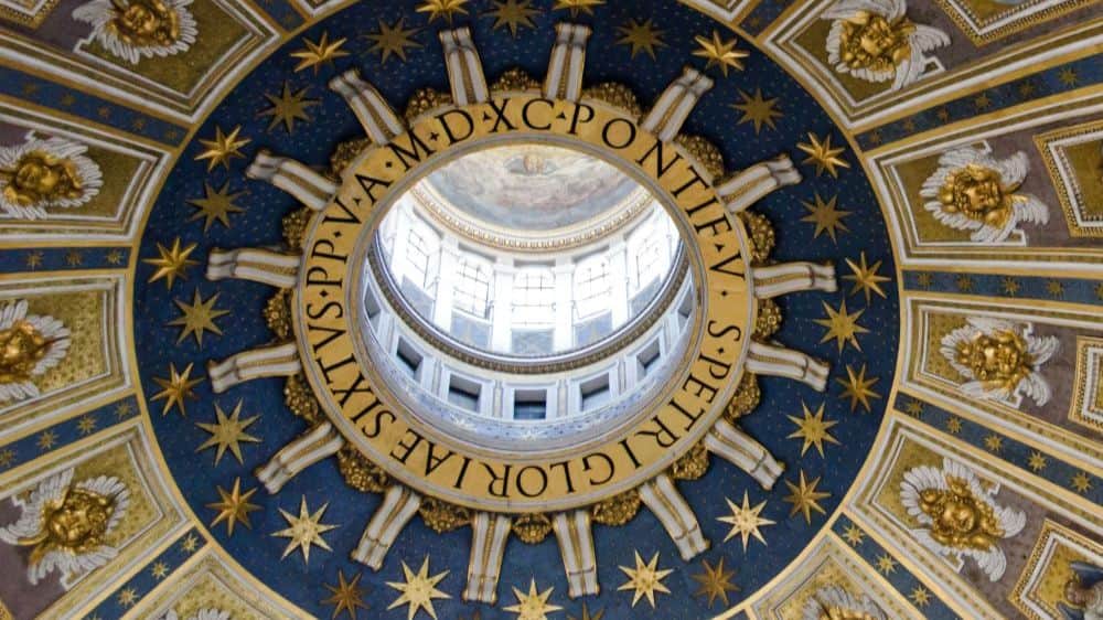 vatican ceiling rome