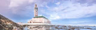casablanca mosque by the sea